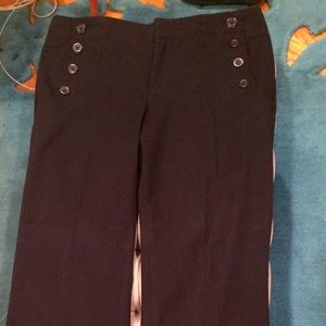 Gap Navy Women's Stretch Sailor Pant Sz 6P