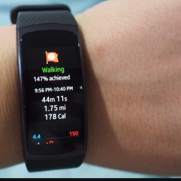 GEAR FIT II watch.