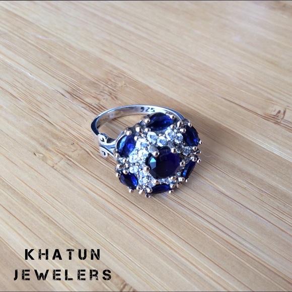 Sterling Silver Cubic Zirconia Stones Rings