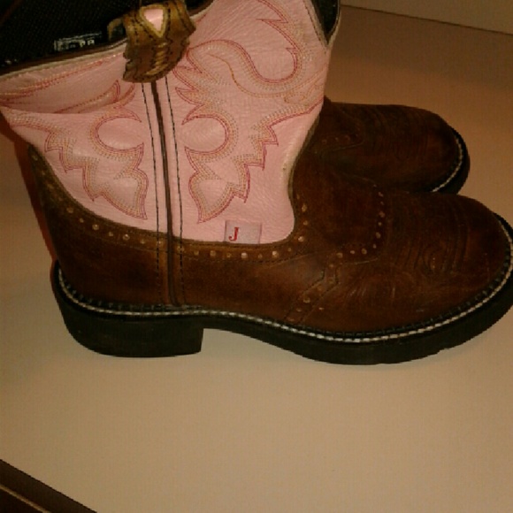 Justin Boots Shoes - Ladies Cowboy boots