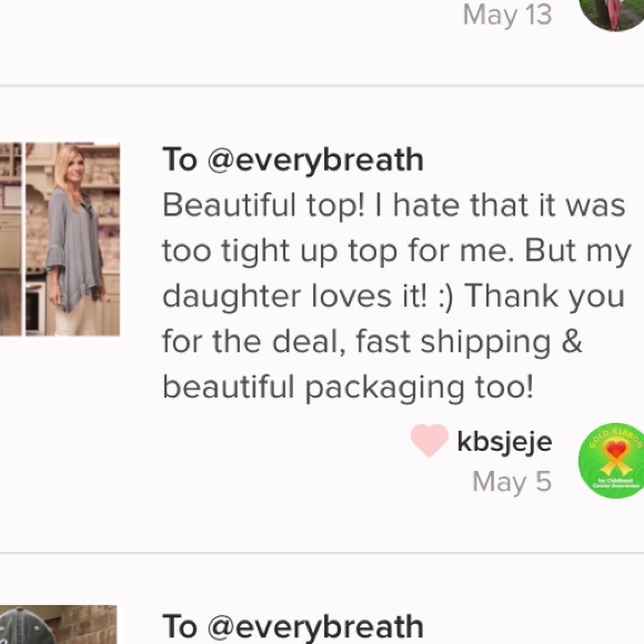 ▫️SOLD OUT▫️Infinity Raine Tunic - Picture 5 of 6