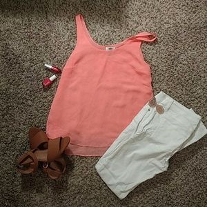 Orange old navy tank top