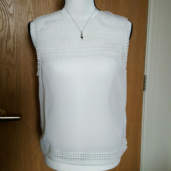 GAP Tops - 🎆GAP Crocheted Sheer Blouse. NWOT