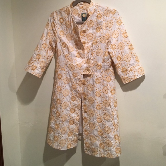 Burning Torch Embroidered Jacket