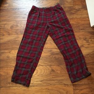 Flannel pajama pants