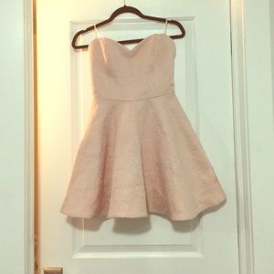 Pale pink (blush) dress