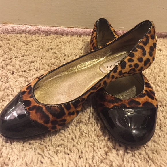 Jimmy Choo leopard flats!