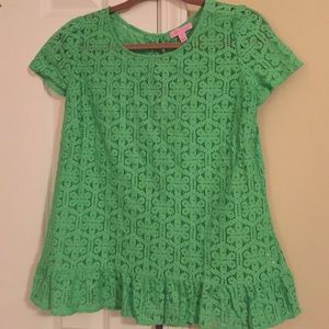 Lilly Pulitzer lace top