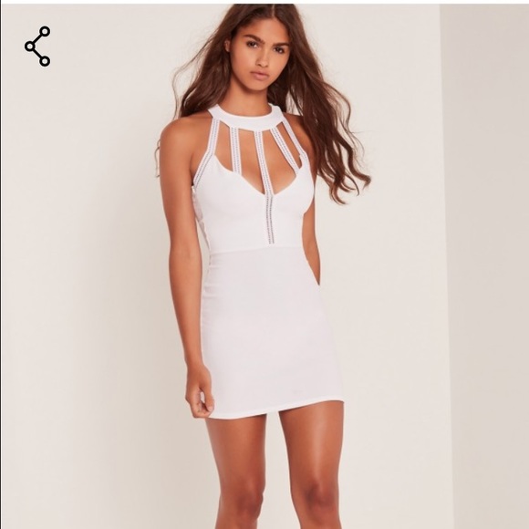 MISSGUIDED - Harness Neck Bodycon Dress