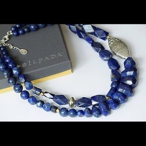 Silpada "Indigo for It" necklace.