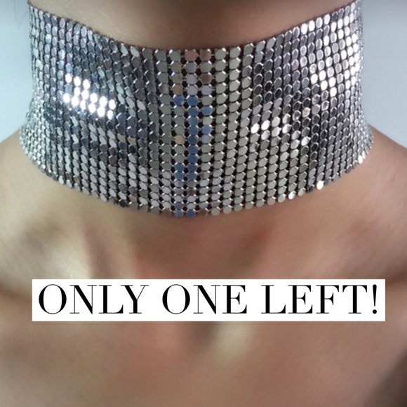 Mesh Choker Necklace- ONLY ONE LEFT!!