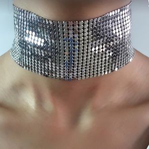Mesh Choker Necklace