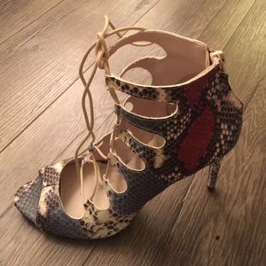 Zara snake sandal