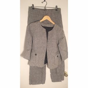 💼👠Kasper Lightweight Grey Suit