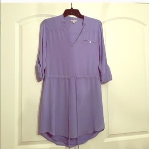 Naked zebra lilac dress