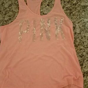 Sequined Victoria's Secret tank top