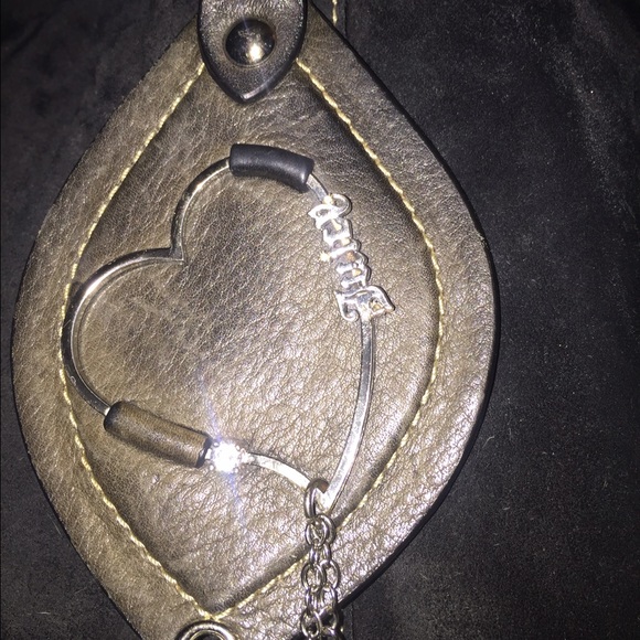 Black Suade Juicy Couture Purse - Picture 2 of 4