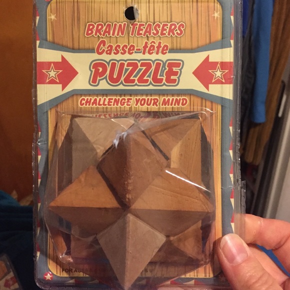 Brain Teasers Other - Wood Puzzles plus bonus puzzles🤑