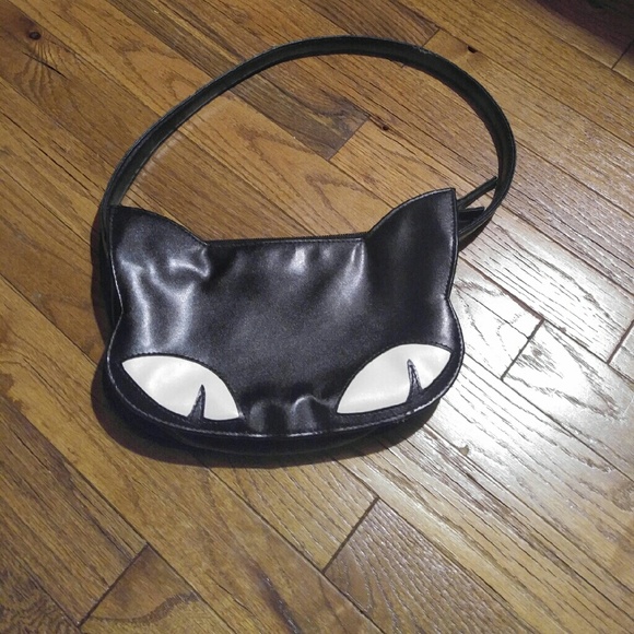 Cat face purse