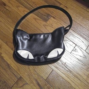 Cat face purse