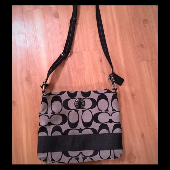 Coach black crossbody