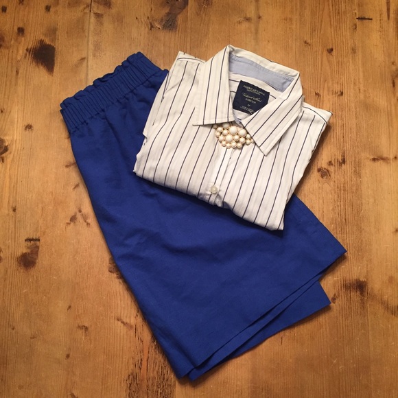 American Eagle Outfitters Tops - 🌟5/$25⭐️ NWT AE Stretch Tailored Shirt