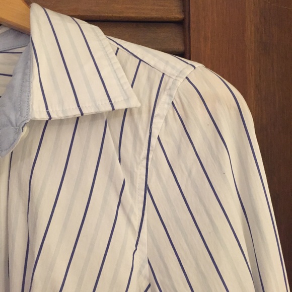 🌟5/$25⭐️ NWT AE Stretch Tailored Shirt - Picture 3 of 3