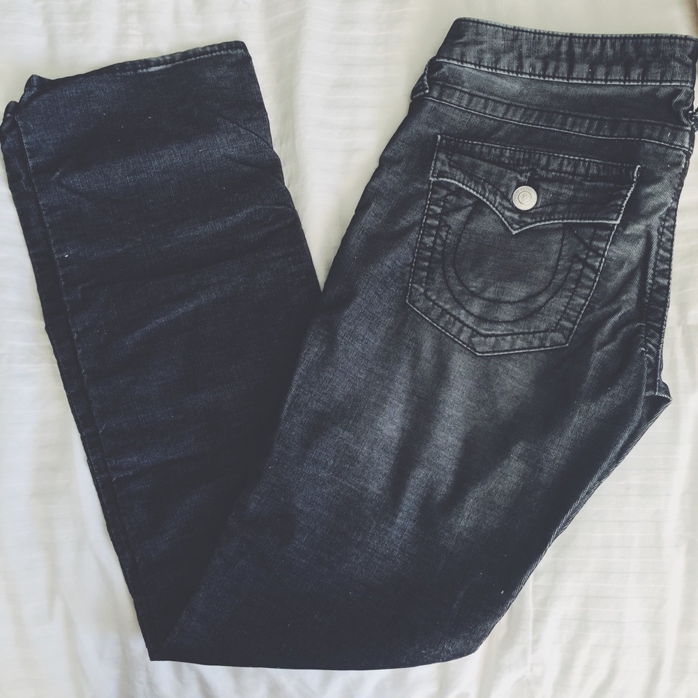 True religion black pants
