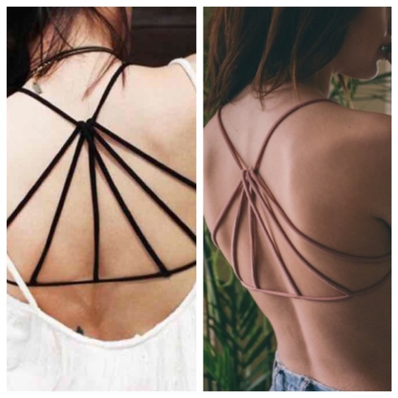 Free People Other - Bundle two strappy sexy bralettes
