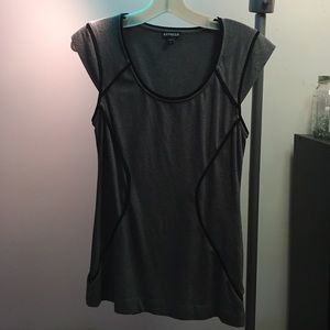 Express grey tank top