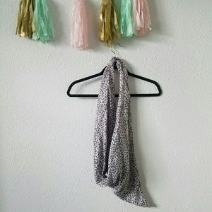 Sparkle Leopard scarf