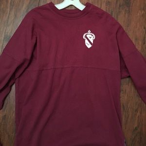 alpha phi maroon spirit jersey