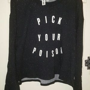 Vans crop crew sweater