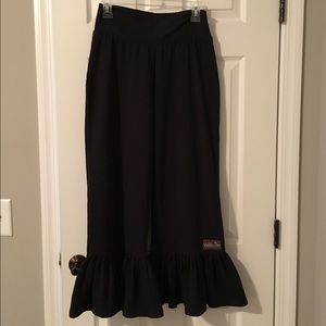 Matilda Jane black ruffle pants