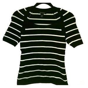 Striped stretchy top