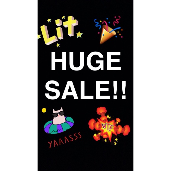HUGE SALE!! EVERYTHING UP TO 60% OFF!! - Picture 1 of 1