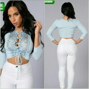**ON SALE**💜HOT TRENDY FASHION NOVA "MILAN TOP"💜