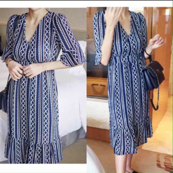 unique pattern dress!
