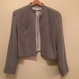 Beautiful Black&White Pepper Pattern Blazer