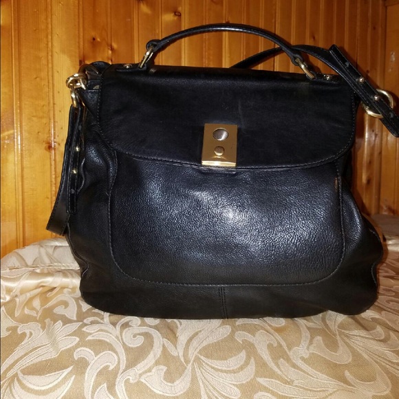 Black Jcrew bag- hardly used