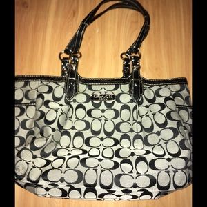Coach black bag