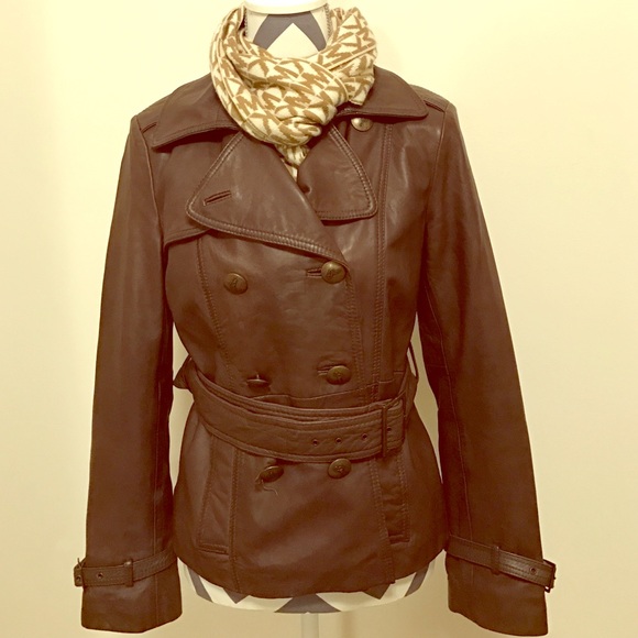 Guess Jackets & Blazers - Guess leather jacket