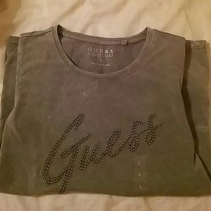 Green/Gray Guess? Tshirt