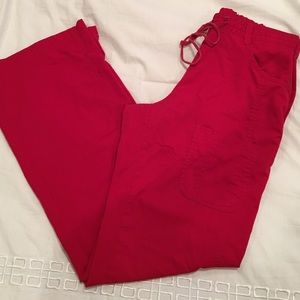 Nrg by barco scrub set (red)