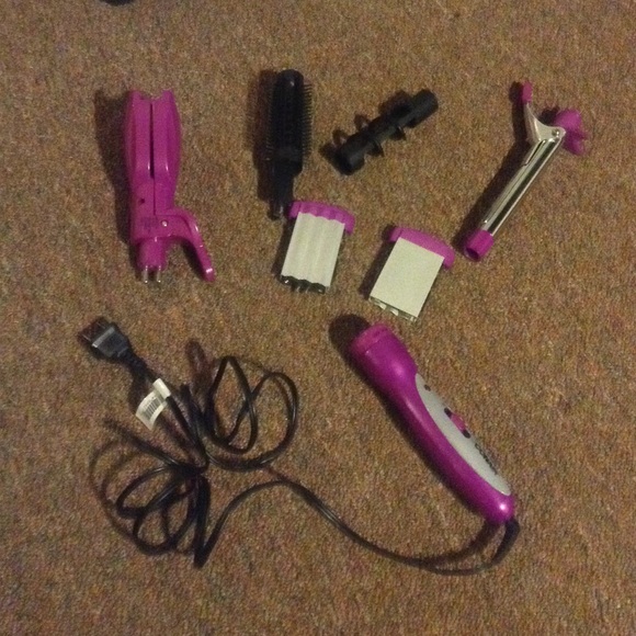 Conair hair straightener, curler, & crimper.