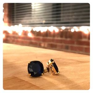 Kate Spade Navy Small Square Studs