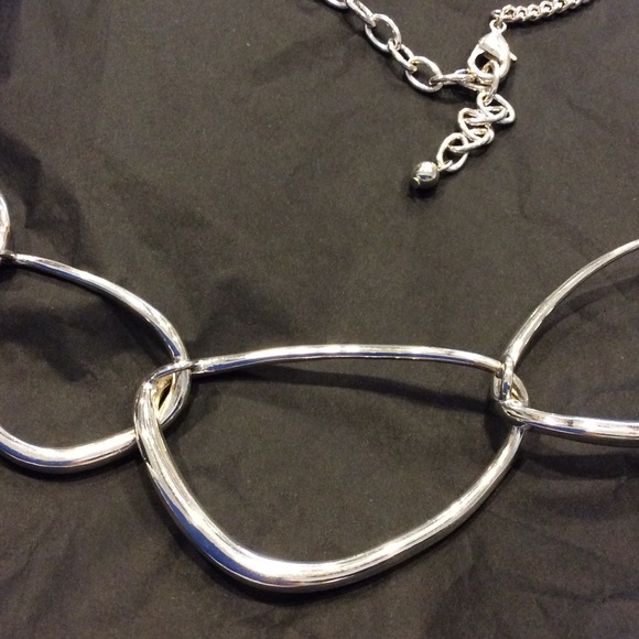 Silver Statement Necklace - Picture 6 of 7