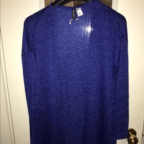 H&m blue cardigan. Bought at h&m.