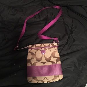 Brand new coach cross body bag