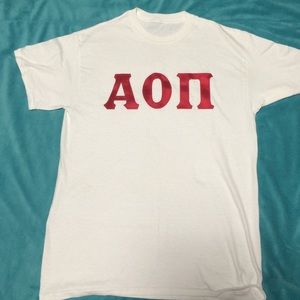 AOII stitched letter shirt!